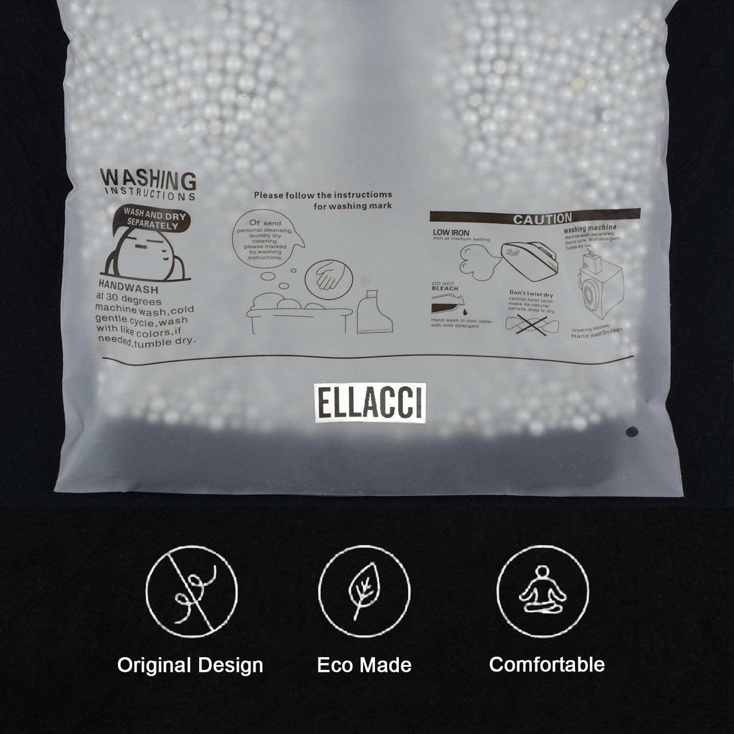ELLACCI Sexy Pearls Beaded Rhinestone Bustier Crop Top Push up Corset Top with Detachable Straps Apparel & Accessories > Clothing > Underwear & Socks > Lingerie ELLACCI   