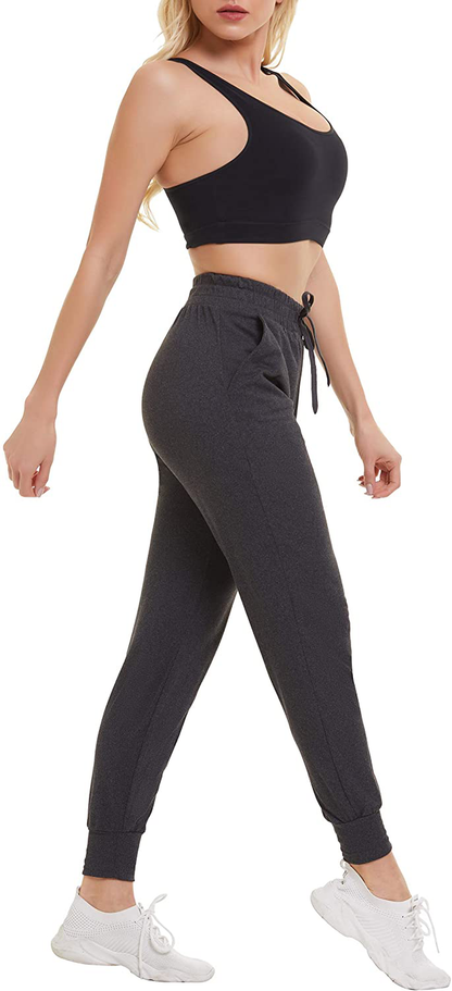 FULLSOFT Sweatpants for Women-Womens Joggers with Pockets Lounge Pants for Yoga Workout Running Apparel & Accessories > Clothing > Activewear Kylie Max   