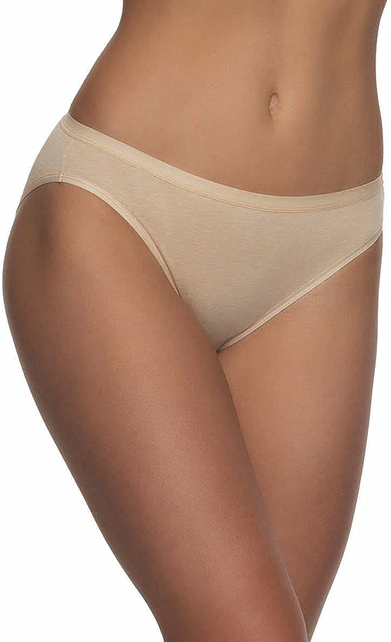 Felina Womens 6 Pack Organic Cotton Stretch Bikini Apparel & Accessories > Clothing > Underwear & Socks > Underwear KYLIE MAX   