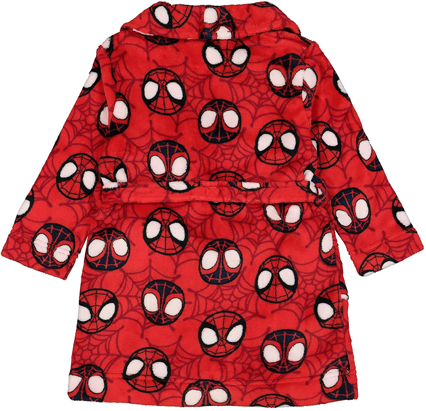 Marvel Boys Spiderman Robe Apparel & Accessories > Clothing > Sleepwear & Loungewear > Robes Kylie Max   