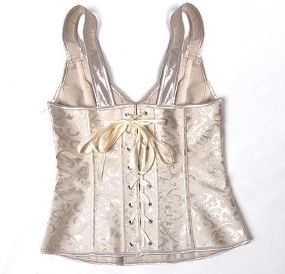 Women Sexy Strap Lace up Corsets and Bustiers Top Overbust Shaper Apparel & Accessories > Clothing > Underwear & Socks > Lingerie Zhitunemi   