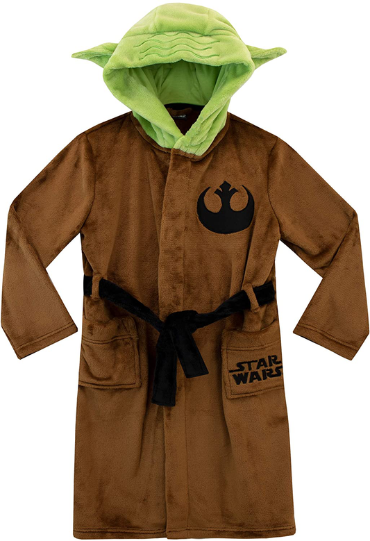 STAR WARS Boys' Yoda Robe Apparel & Accessories > Clothing > Sleepwear & Loungewear > Robes Kylie Max   