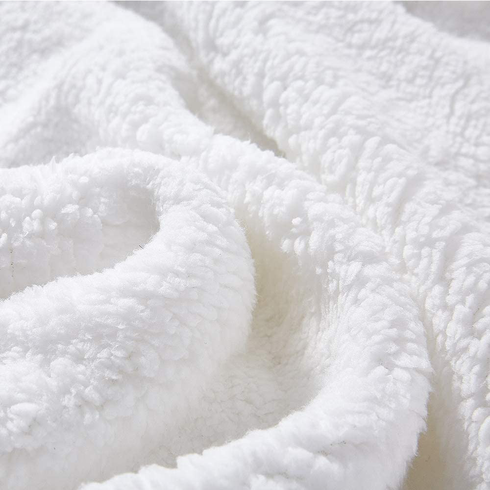RHF Sherpa Blanket w/Words of Warm Hug, Family, Friendship, Positive Energy Healing Thoughts, Super Soft, Birthday Gifts for Women Men, Gift for Women, Womens Gifts, Mom Birthday Gifts(Throw, Violet) Arts & Entertainment > Party & Celebration > Gift Giving Rose Home Fashion   