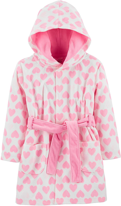 Simple Joys by Carter'S Toddler Girls' Hooded Sleeper Robe Apparel & Accessories > Clothing > Sleepwear & Loungewear > Robes Kylie Max   
