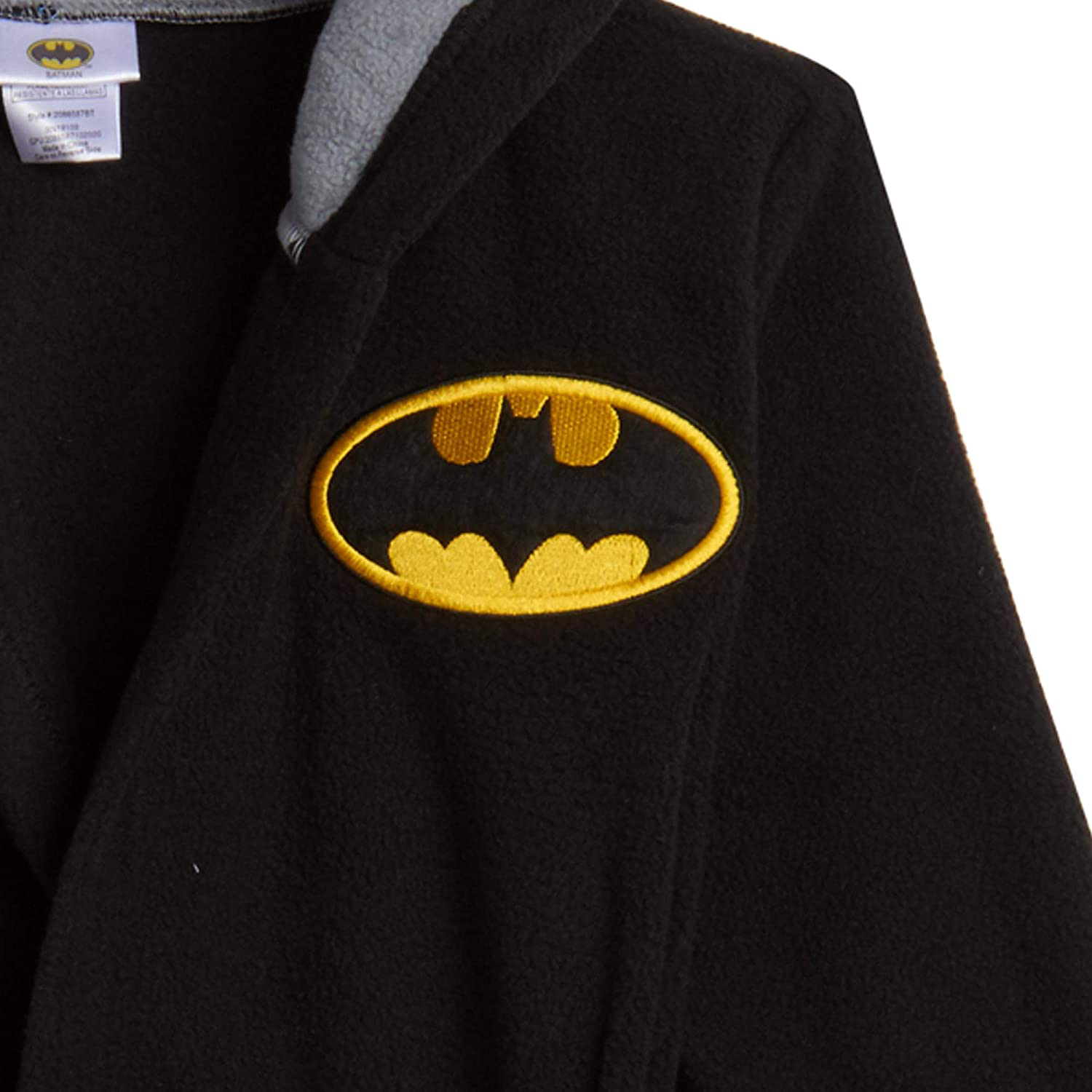 DC Comics Fleece Hooded Long Sleeve Pajama Sleep Robe Apparel & Accessories > Clothing > Sleepwear & Loungewear > Robes Kylie Max   