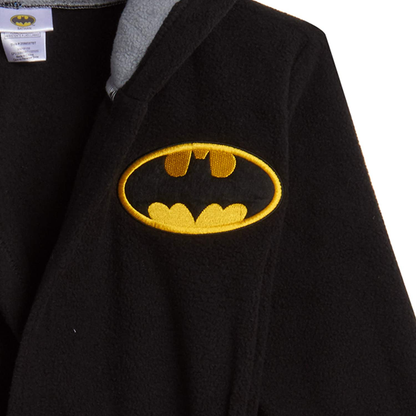 DC Comics Fleece Hooded Long Sleeve Pajama Sleep Robe Apparel & Accessories > Clothing > Sleepwear & Loungewear > Robes Kylie Max   