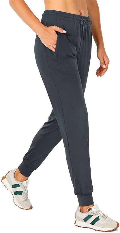 G Gradual Women'S Joggers Pants with Zipper Pockets Tapered Running Sweatpants for Women Lounge, Jogging Apparel & Accessories > Clothing > Activewear Kylie Max   