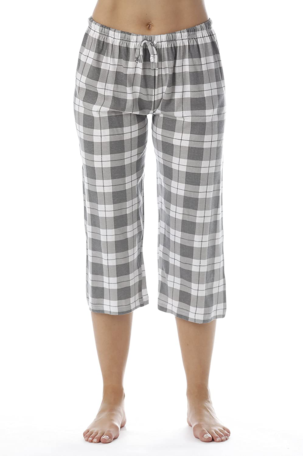 Just Love 100% Cotton Women Pajama Capri Pants Sleepwear Apparel & Accessories > Clothing > Sleepwear & Loungewear > Pajamas Kylie Max   