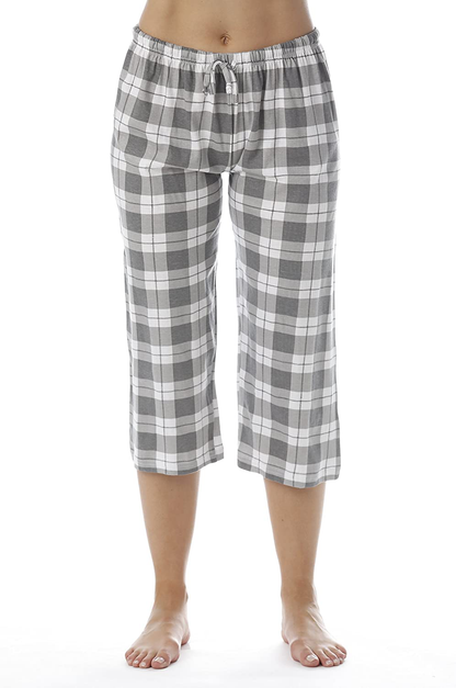Just Love 100% Cotton Women Pajama Capri Pants Sleepwear Apparel & Accessories > Clothing > Sleepwear & Loungewear > Pajamas Kylie Max   