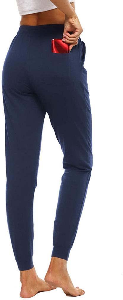 Stelle Women'S Sweatpants Lightweight Yoga Joggers Athletic Workout Track Pants with Pockets 28" Apparel & Accessories > Clothing > Activewear Kylie Max   