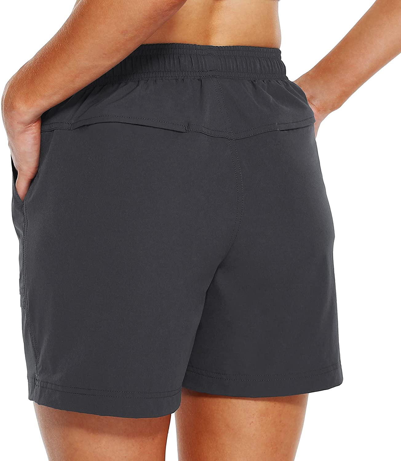 Willit Women'S 5" Hiking Shorts Golf Athletic Outdoor Shorts Quick Dry Workout Summer Water Shorts with Pockets Apparel & Accessories > Clothing > Shorts Kylie Max   