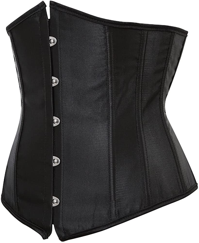 Frawirshau Women'S 9427 Lace up Boned Underbust Waist Trainer Corset Apparel & Accessories > Clothing > Underwear & Socks > Lingerie frawirshau   