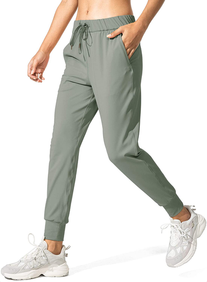 SANTINY Women'S Joggers Pants with Pockets Drawstring Running Sweatpants for Women Lounge Workout Jogging Apparel & Accessories > Clothing > Activewear Kylie Max   
