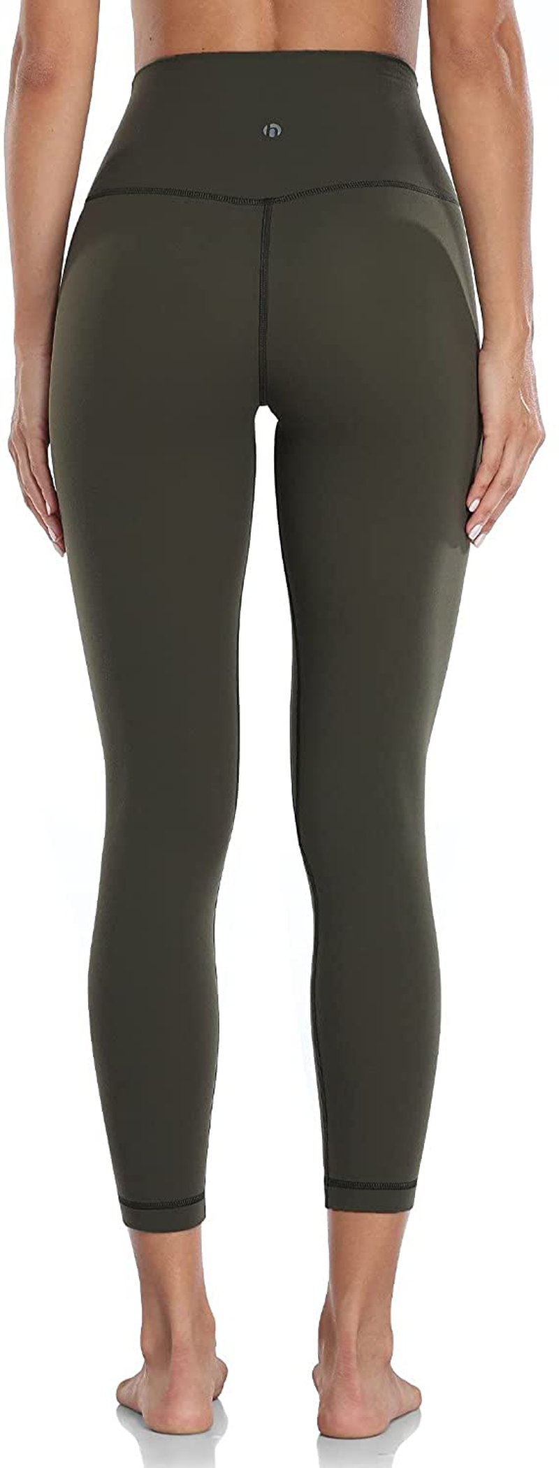 HeyNuts Hawthorn Athletic Essential II 7/8 Legging Women's High Waisted Yoga Pants Active Ankle Legging-25'' Apparel & Accessories > Clothing > Activewear HeyNuts   