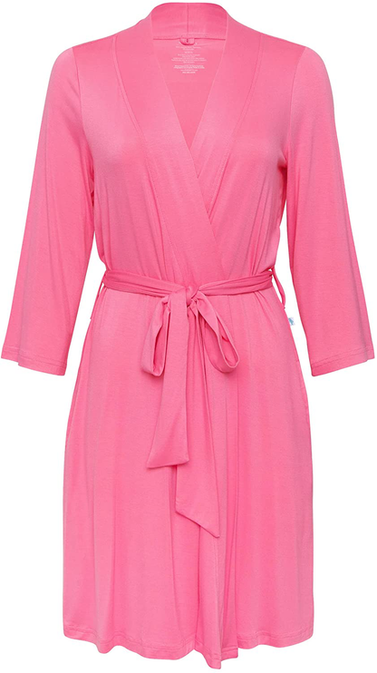 Posh Peanut Mommy Robe for Maternity, Labor Delivery Soft Nursing Lounge Wear, Viscose from Bamboo Apparel & Accessories > Clothing > Sleepwear & Loungewear > Robes Posh Peanut   