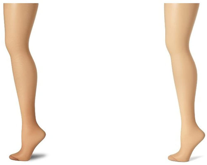Hanes Women'S Control Top Reinforced Toe Silk Reflections Panty Hose Apparel & Accessories > Clothing > Underwear & Socks > Shapewear Hanes   