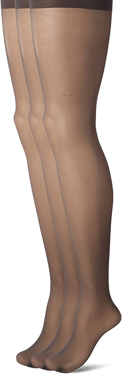 No Nonsense Women'S Great Shapes All over Shaping Tight Apparel & Accessories > Clothing > Underwear & Socks > Shapewear KYLIE MAX Almost Black - 3 Pair Pack C 