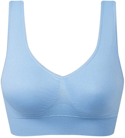 Vermilion Bird Women'S 3 Pack Seamless Comfortable Sports Bra with Removable Pads Apparel & Accessories > Clothing > Underwear & Socks > Bras Kylie Max   