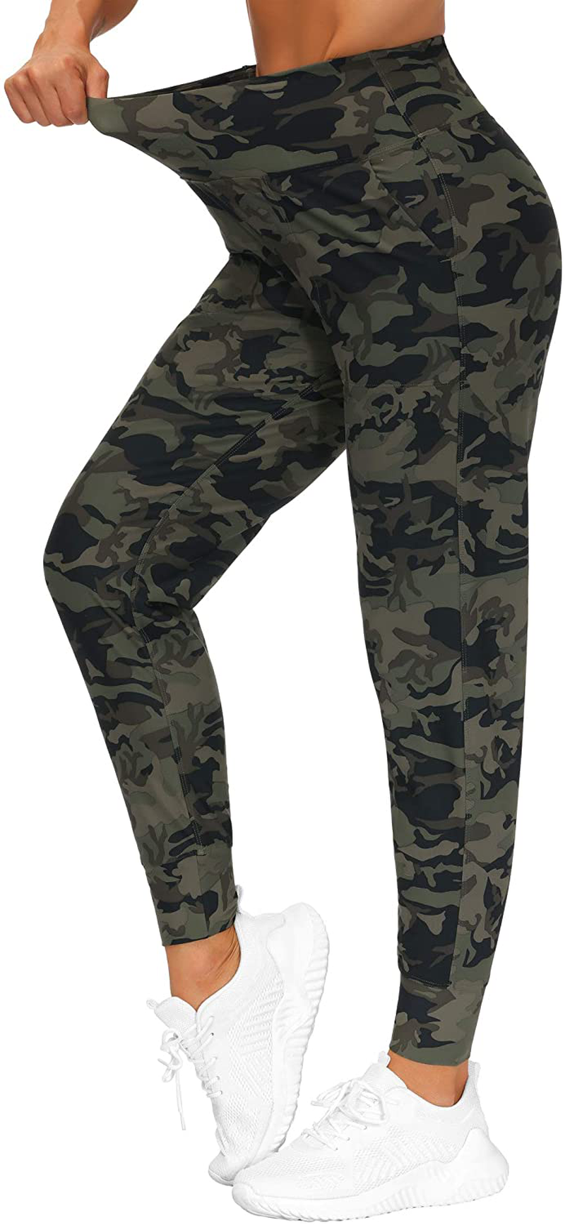 THE GYM PEOPLE Women'S Joggers Pants Lightweight Athletic Leggings Tapered Lounge Pants for Workout, Yoga, Running Apparel & Accessories > Clothing > Activewear Kylie Max   