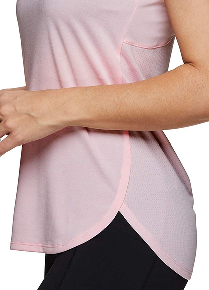 RBX Active Women'S Sleeveless Athletic Performance Running Workout Yoga Tank Top with Mesh Ventilation Apparel & Accessories > Clothing > Activewear Kylie Max   