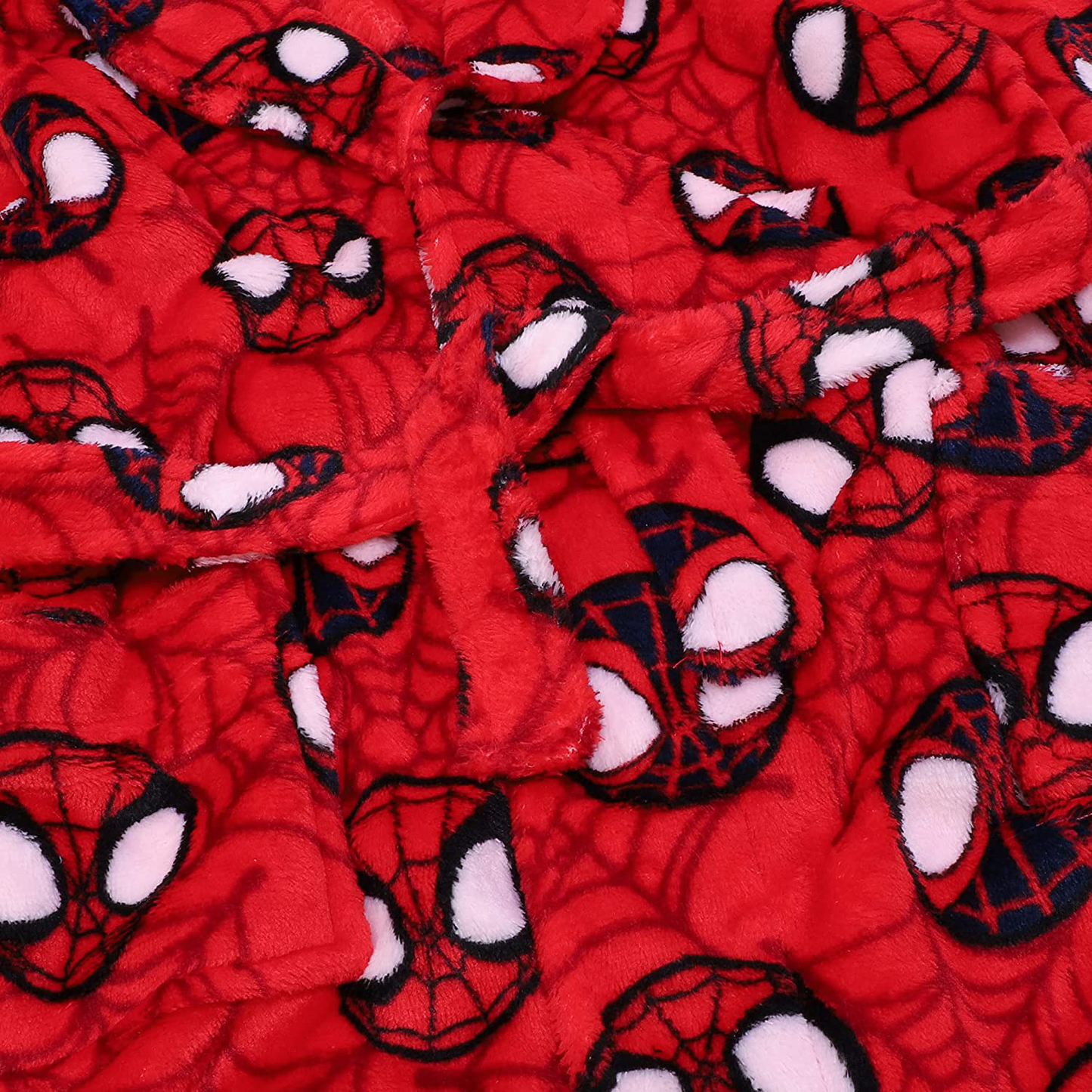 Marvel Boys Spiderman Robe Apparel & Accessories > Clothing > Sleepwear & Loungewear > Robes Kylie Max   