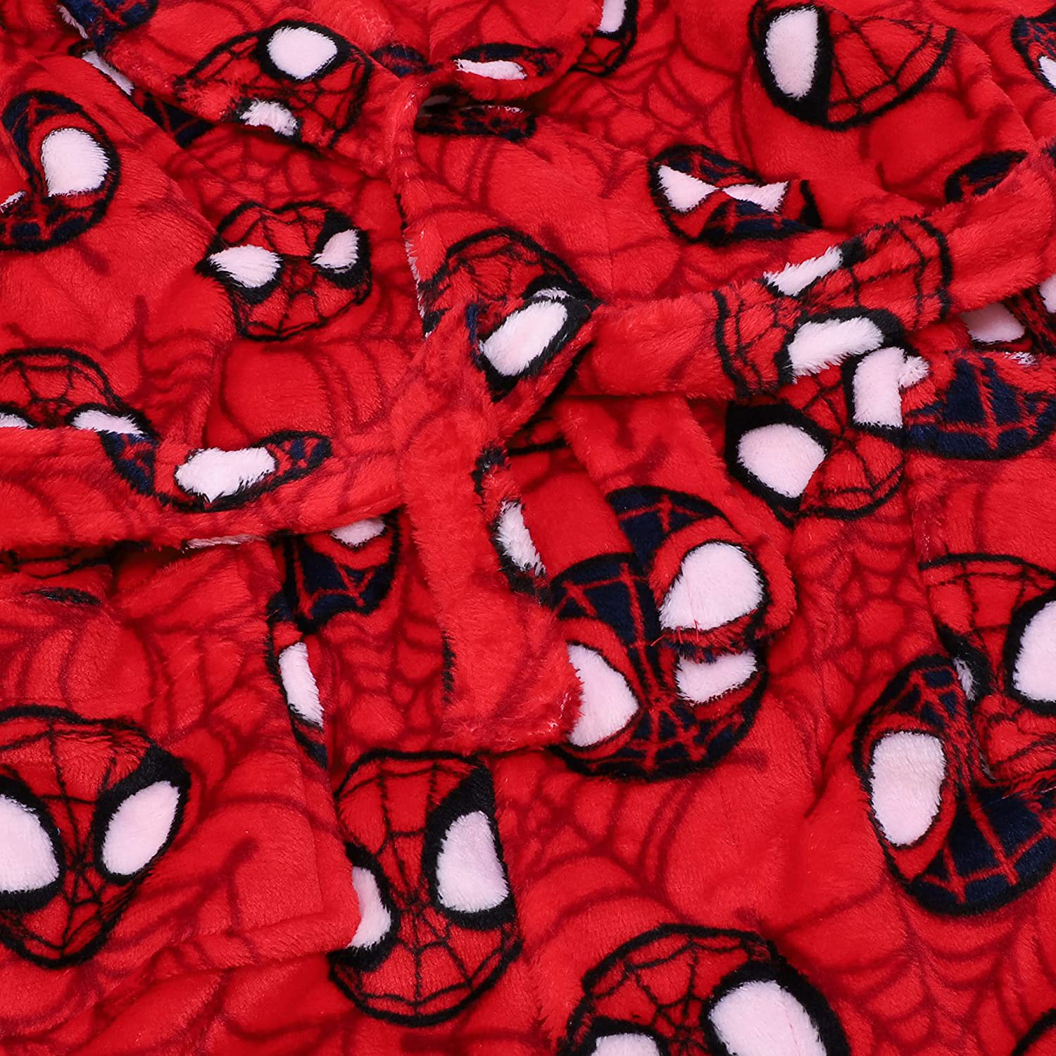 Marvel Boys Spiderman Robe Apparel & Accessories > Clothing > Sleepwear & Loungewear > Robes Kylie Max   