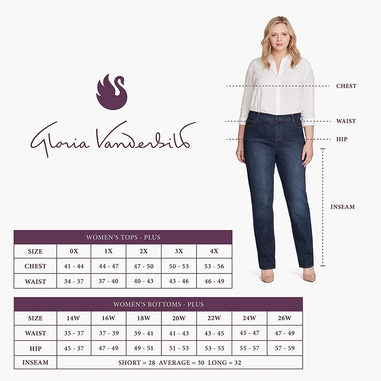 Gloria Vanderbilt Women'S Classic Amanda High Rise Tapered Jean Apparel & Accessories > Clothing > Underwear & Socks > Underwear Gloria Vanderbilt   