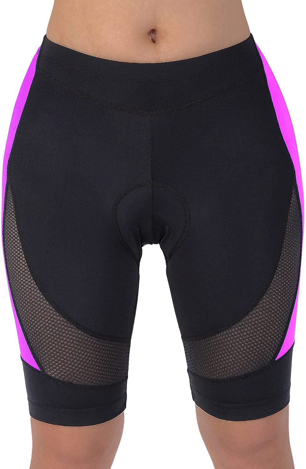 Beroy Bike Shorts Women 3D Gel Padded with Pocket Indoor- Outdoor Cycling Spining - Shorts Apparel & Accessories > Clothing > Shorts Kylie Max   
