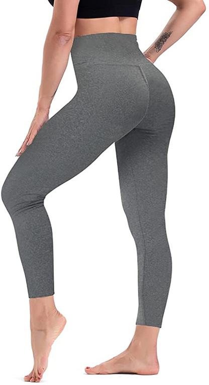 TNNZEET High Waisted Pattern Leggings for Women - Buttery Soft Tummy Control Printed Pants for Workout Yoga Apparel & Accessories > Clothing > Activewear TNNZEET Light Tv Snowflakes XX-Large 