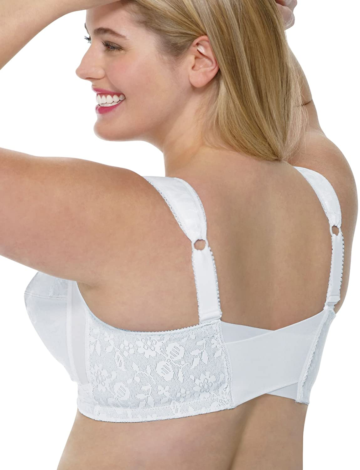 Playtex Women'S 18 Hour Front-Close Wirefree Bra W/ Flex Back US4695 Apparel & Accessories > Clothing > Underwear & Socks > Bras Kylie Max   