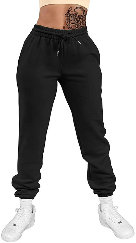GOKATOSAU Women'S Sexy Lounge Stretch Casual Jogger Drawstring Sweatpants with Pockets Apparel & Accessories > Clothing > Activewear Kylie Max   