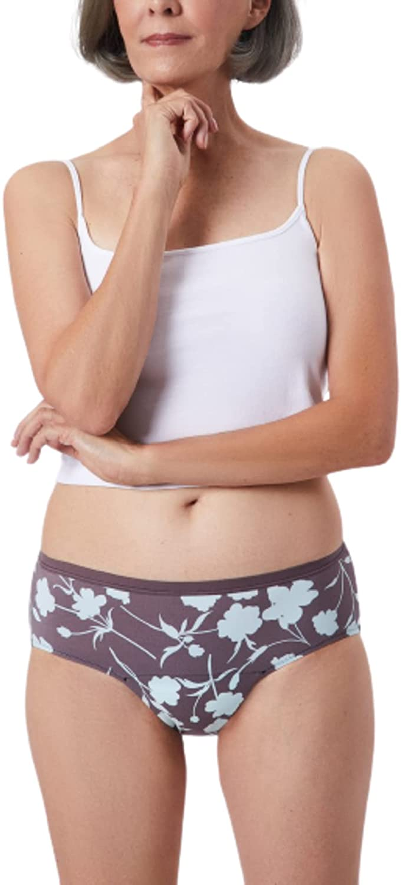 Speax by Thinx Hiphugger Underwear for Bladder Leak Protection | Incontinence Underwear for Women | Moderate Absorbency Apparel & Accessories > Clothing > Underwear & Socks > Underwear Speax Blossom 5X-Large 