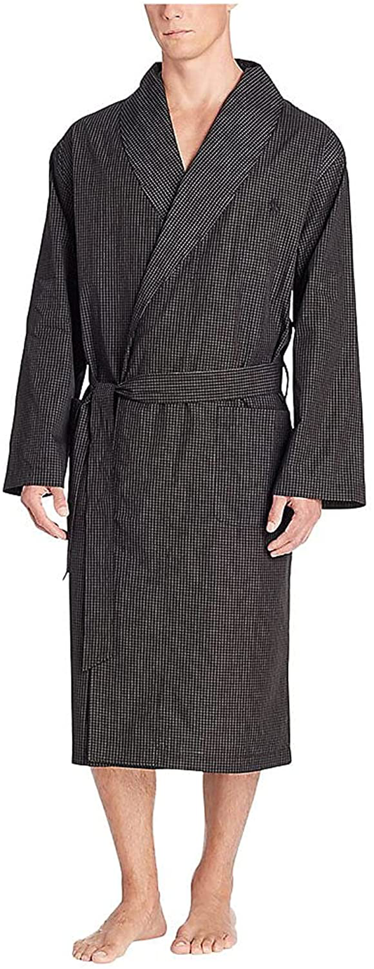 Polo Ralph Lauren Men'S Woven Robe Apparel & Accessories > Clothing > Sleepwear & Loungewear > Robes Kylie Max   