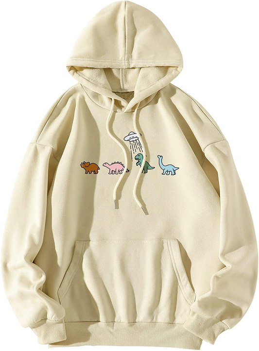 SOLY HUX Women'S Casual California Hoodie Long Sleeve Drawstring Pullover Sweatshirt Apparel & Accessories > Clothing > Activewear Kylie Max   