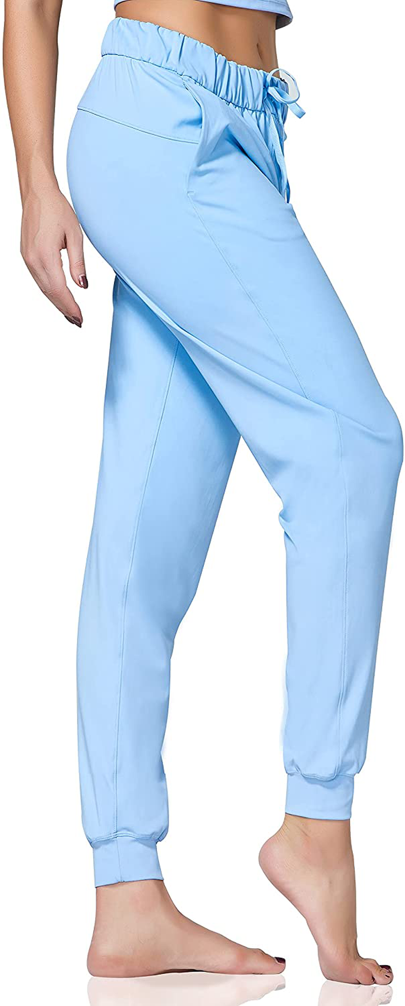 Sunzel Women Lightweight Joggers Pants with Pockets, Super Soft Quick Dry Lounge Sweatpants for Yoga Workout Running Casual Apparel & Accessories > Clothing > Activewear Kylie Max   