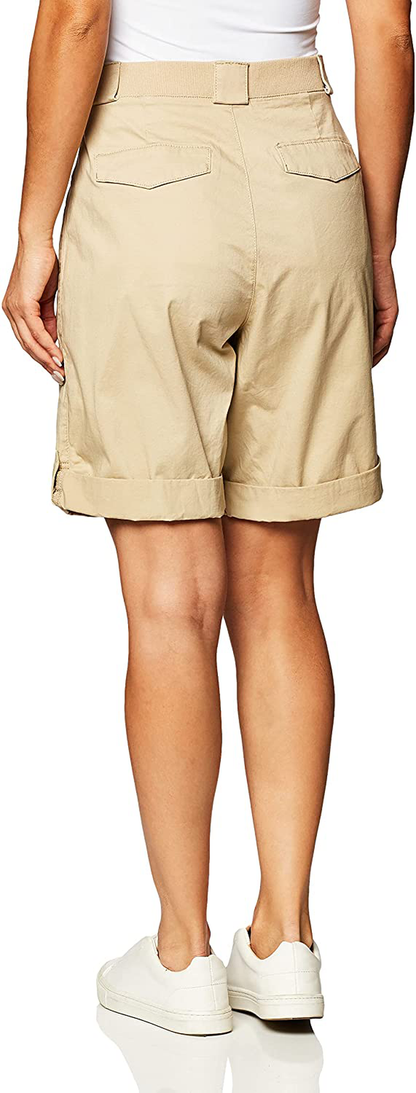 Lee Women'S Flex-To-Go Relaxed Fit Utility Bermuda Short Apparel & Accessories > Clothing > Shorts Kylie Max   