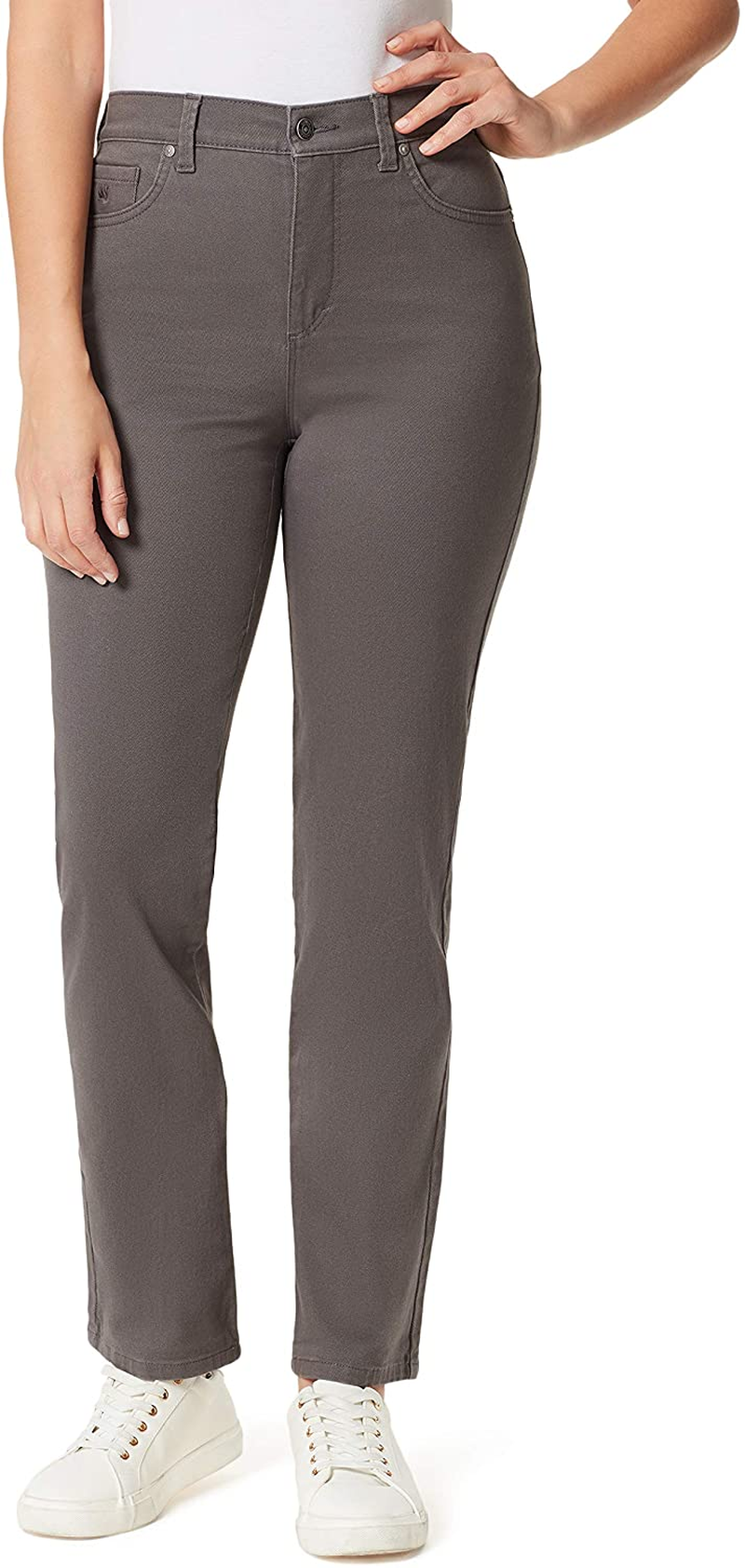 Gloria Vanderbilt Women'S Classic Amanda High Rise Tapered Jean Apparel & Accessories > Clothing > Underwear & Socks > Underwear Gloria Vanderbilt Grey Shadows 10 
