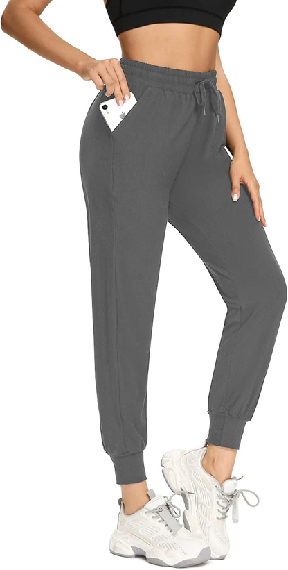 FULLSOFT Sweatpants for Women-Womens Joggers with Pockets Lounge Pants for Yoga Workout Running Apparel & Accessories > Clothing > Activewear Kylie Max   