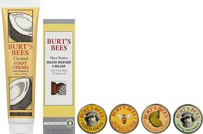 Burt's Bees Gift Set, 6 Classic Products – Cuticle Cream, Hand Salve, Lip Balm, Res-Q Ointment, Hand Repair Cream & Foot Cream, in Giftable Tin Arts & Entertainment > Party & Celebration > Gift Giving Burt's Bees, Inc.   
