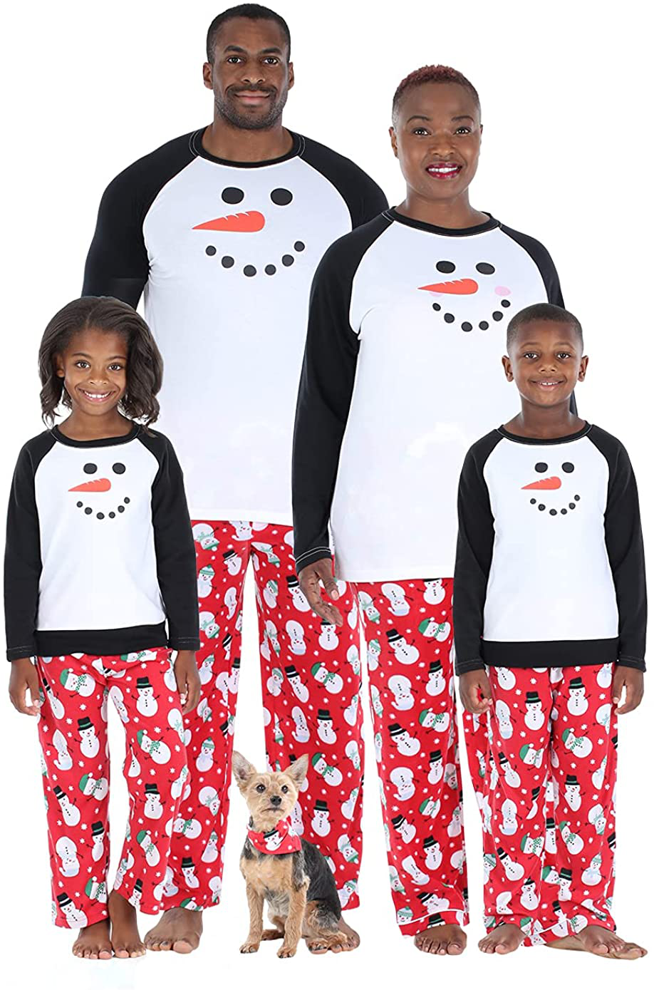 Our Family Pjs Matching Family Red Christmas Pajama Sets Apparel & Accessories > Clothing > Sleepwear & Loungewear > Pajamas Kylie Max   