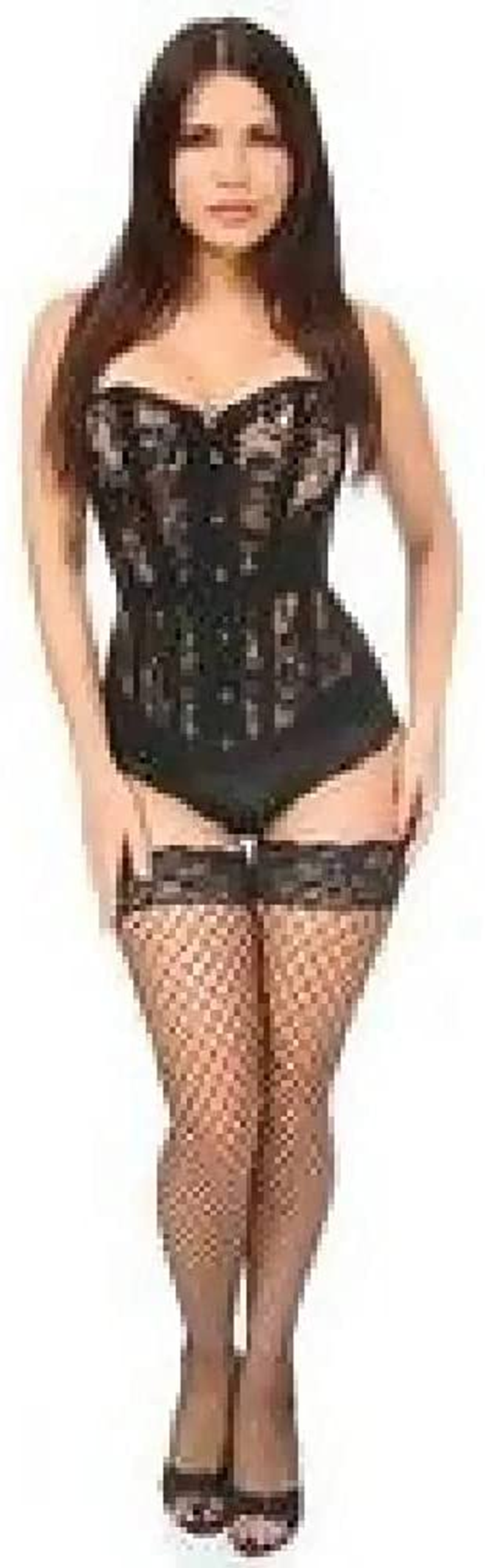 Daisy Corsets Lavish White Sheer Lace over Bust Corset Apparel & Accessories > Clothing > Underwear & Socks > Lingerie Daisy corsets   