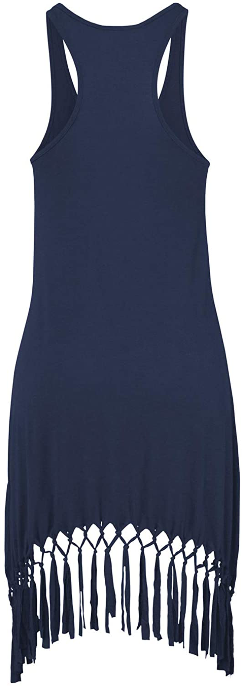 Pinziko Women'S Summer Beach Dress Bikini Cover up Casual Vacation Short Dresses Apparel & Accessories > Clothing > Swimwear Kylie Max   