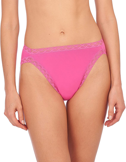 Natori Womens Bliss French Cut Panty Apparel & Accessories > Clothing > Underwear & Socks > Underwear Natori Rosebloom XX-Large 