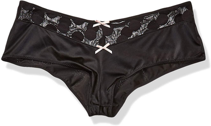 Maidenform Women'S Sexy Must Have Cheeky Hipster Apparel & Accessories > Clothing > Underwear & Socks > Underwear Maidenform Black W/Black Medium 