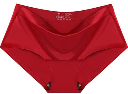 Sexy Lace Underwear for Women Frozen Silk Seamless Panties with Silky Tactile Touch 4 Pack, Assorted Colors S M L XL XXL3XL  ITAYAX   