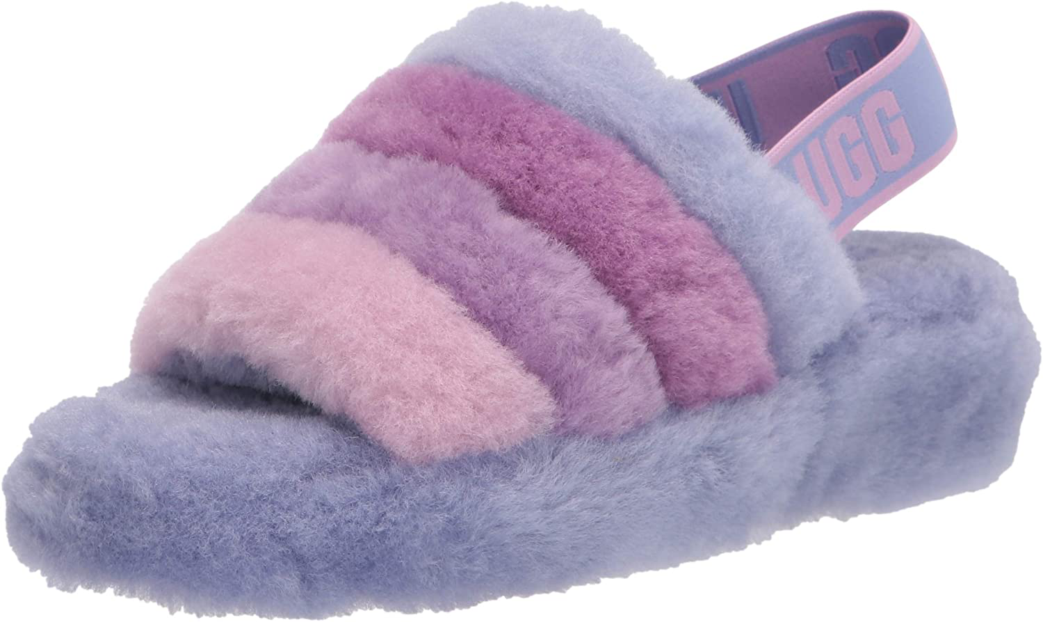 UGG Women's Fluff Yeah Slide Slipper Arts & Entertainment > Party & Celebration > Gift Giving UGG Cornflower Multi 11 