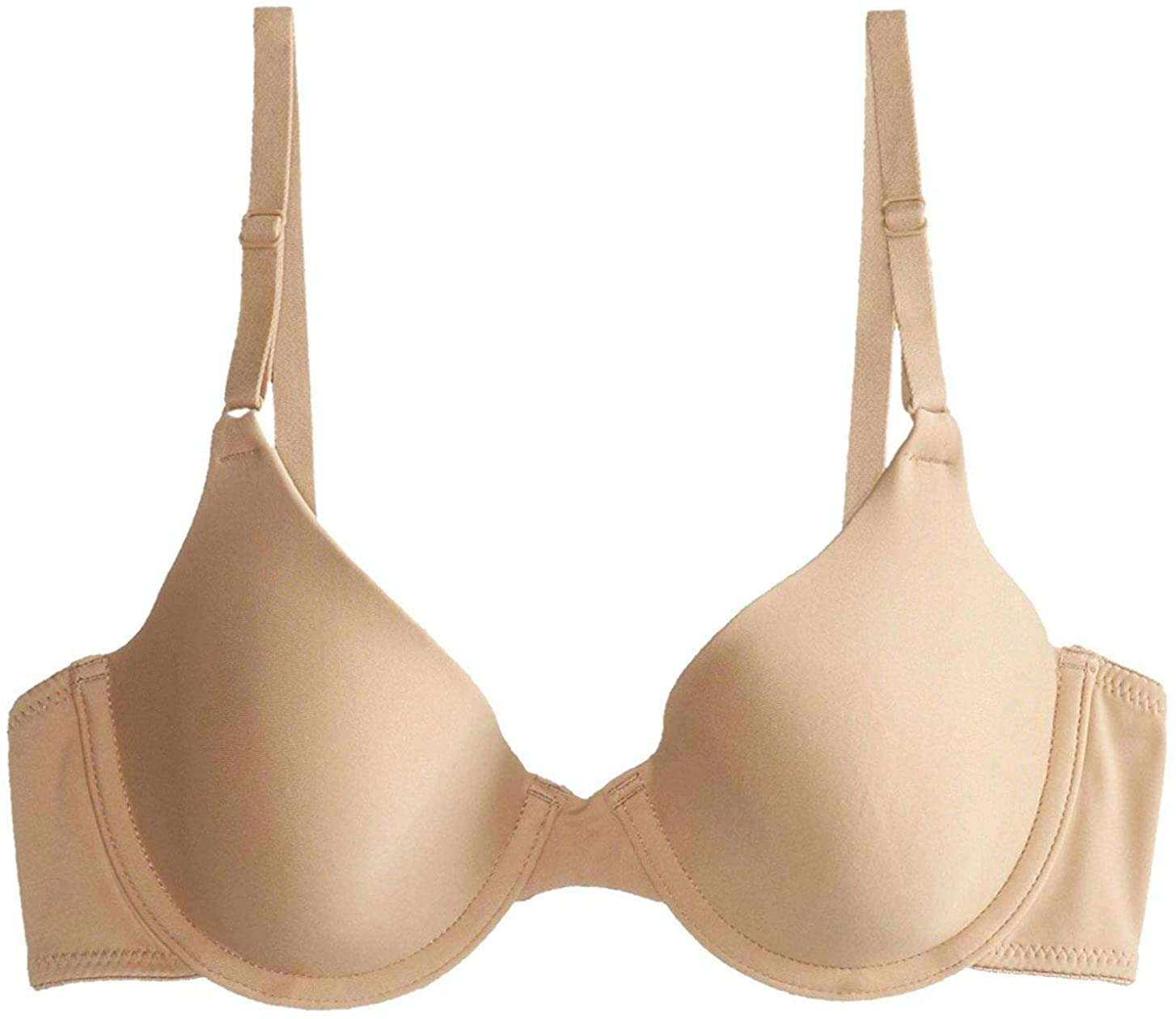 Maidenform Women's One Fab Fit Original Tailored Demi T-Shirt Bra 07959 Apparel & Accessories > Clothing > Underwear & Socks > Bras Maidenform   