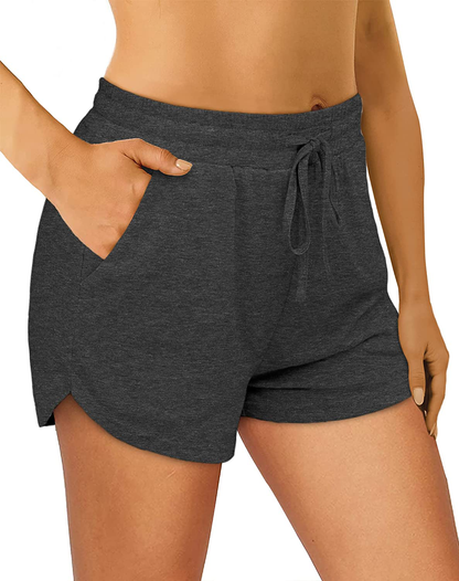 OFEEFAN Womens Athletic Shorts Running Dolphin Shorts with Pockets and Drawstring Apparel & Accessories > Clothing > Shorts Kylie Max   