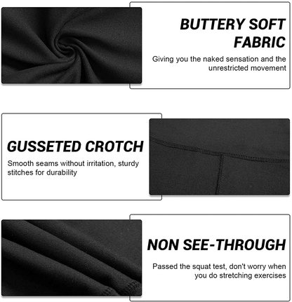 Gayhay High Waisted Leggings for Women - Soft Opaque Slim Tummy Control Printed Pants for Running Cycling Yoga Apparel & Accessories > Clothing > Activewear GAYHAY   