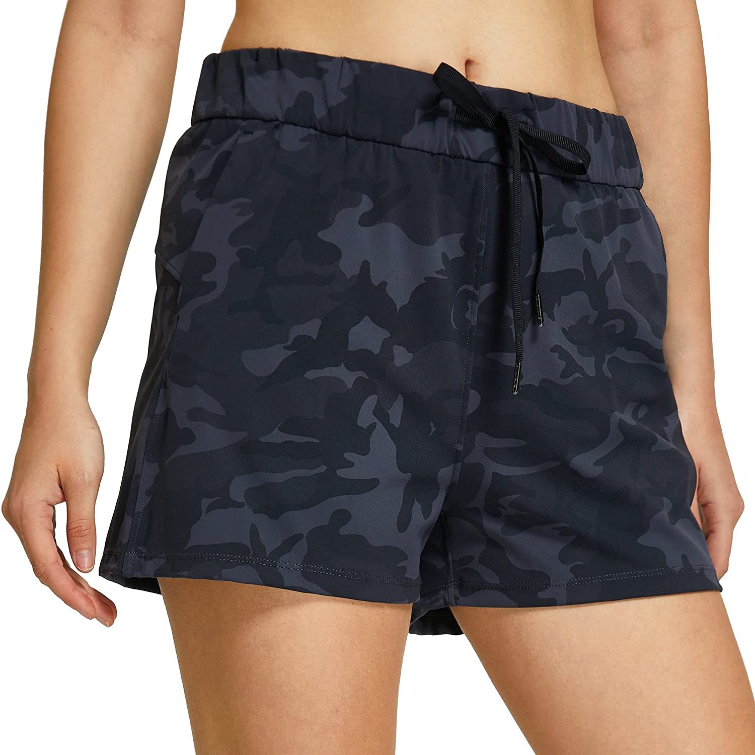 Willit Women'S Yoga Lounge Shorts Hiking Active Running Workout Shorts Comfy Travel Casual Shorts with Pockets 2.5" Apparel & Accessories > Clothing > Shorts Kylie Max   